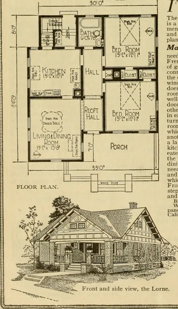 An illustration from Honor bilt modern homes., 1921, leaf 37