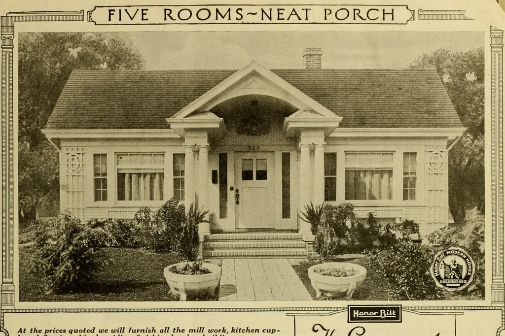 An illustration from Honor bilt modern homes., 1921, leaf 38