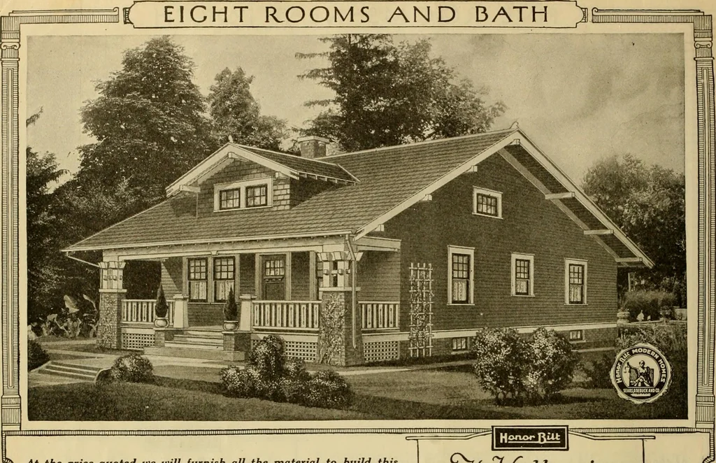 An illustration from Honor bilt modern homes., 1921, leaf 39