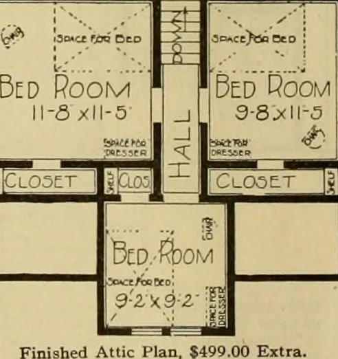 An illustration from Honor bilt modern homes., 1921, leaf 39