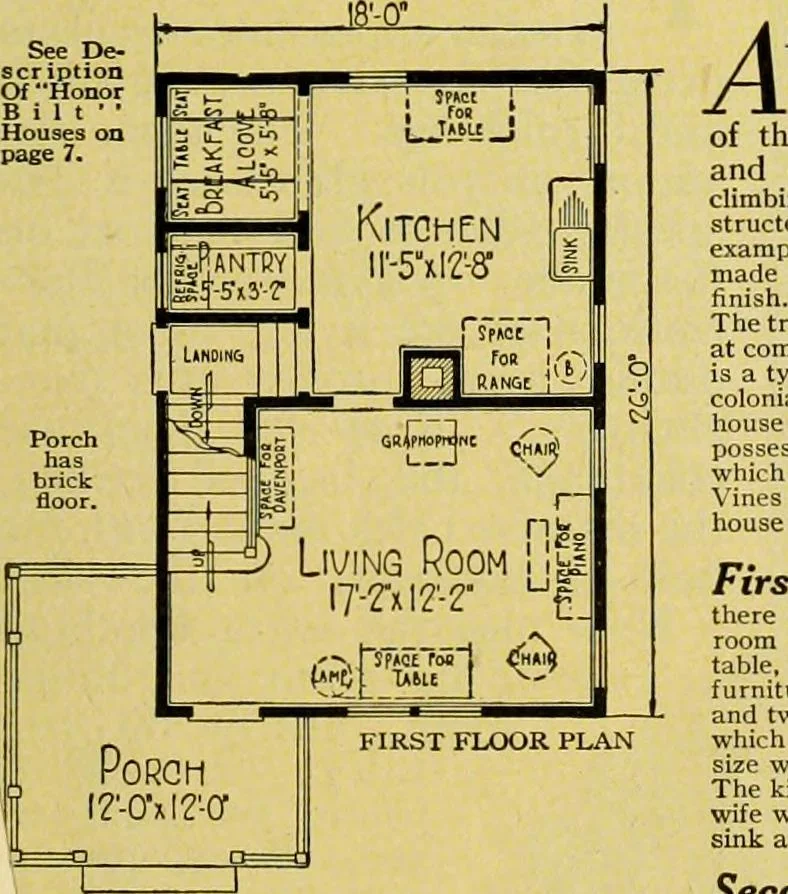 An illustration from Honor bilt modern homes., 1921, leaf 40