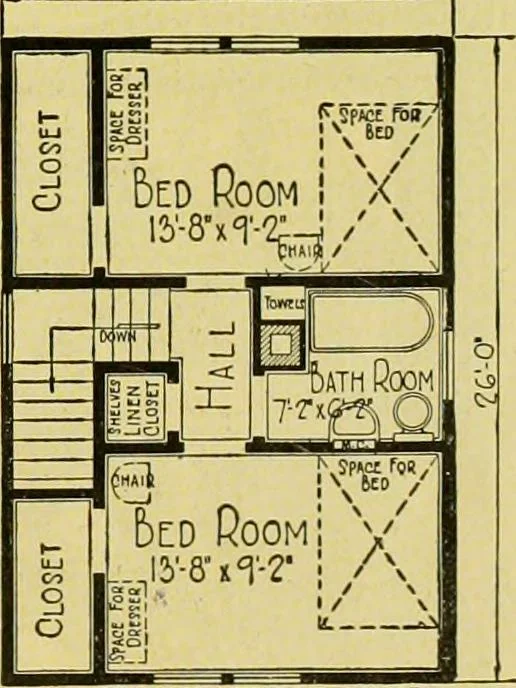 An illustration from Honor bilt modern homes., 1921, leaf 40