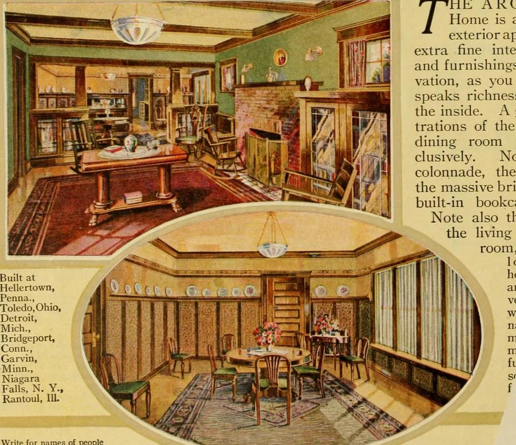 An illustration from Honor bilt modern homes., 1921, leaf 41