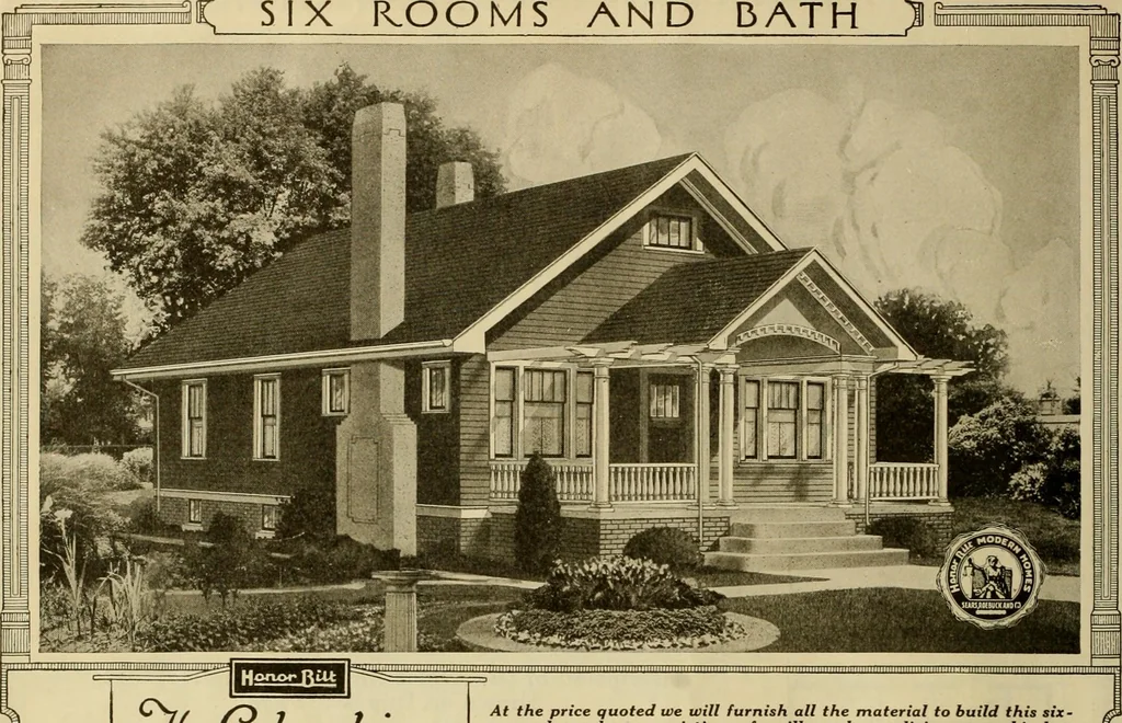 An illustration from Honor bilt modern homes., 1921, leaf 43