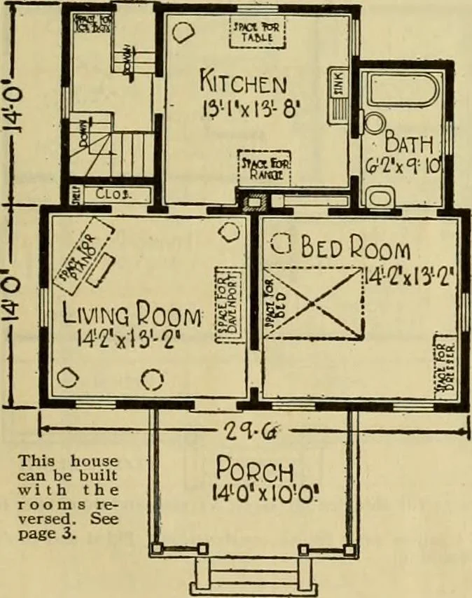 An illustration from Honor bilt modern homes., 1921, leaf 44