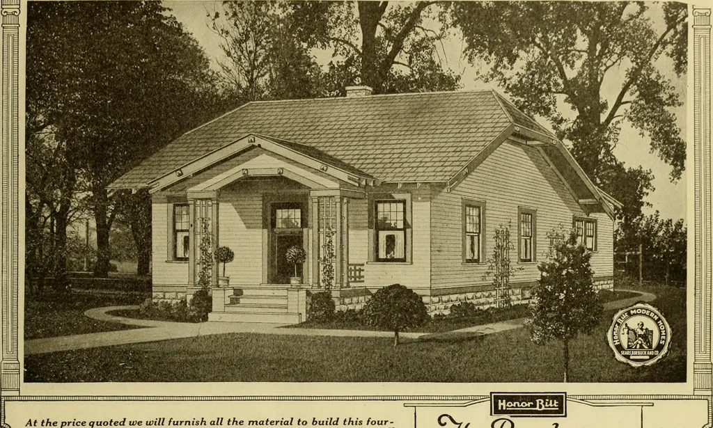An illustration from Honor bilt modern homes., 1921, leaf 50
