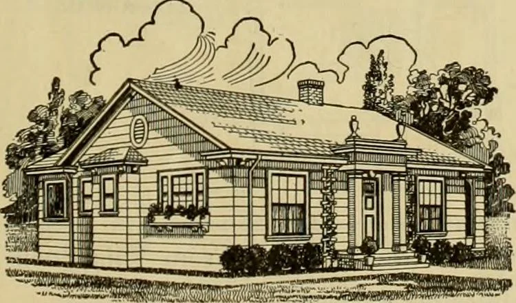 An illustration from Honor bilt modern homes., 1921, leaf 52