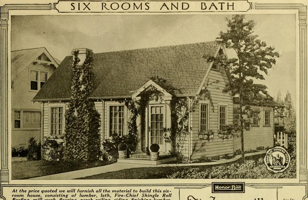 An illustration from Honor bilt modern homes., 1921, leaf 54