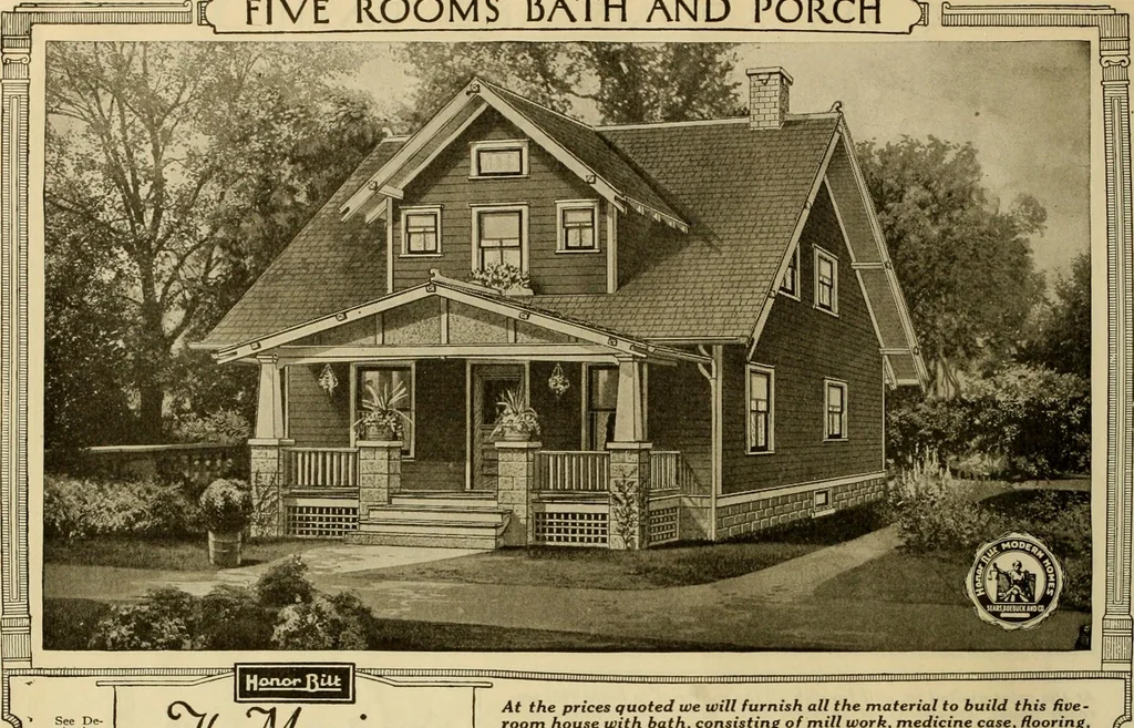 An illustration from Honor bilt modern homes., 1921, leaf 55