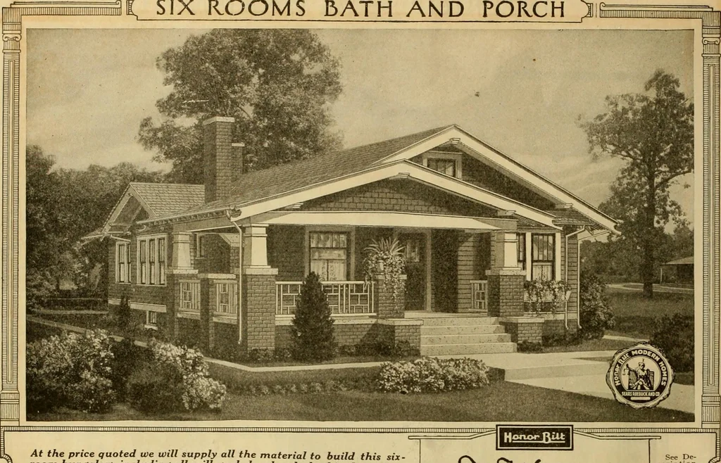An illustration from Honor bilt modern homes., 1921, leaf 57
