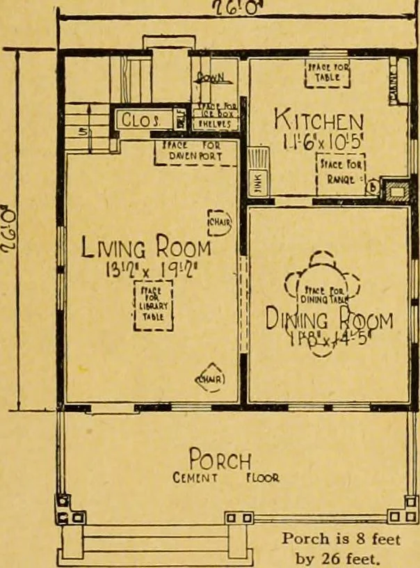 An illustration from Honor bilt modern homes., 1921, leaf 58