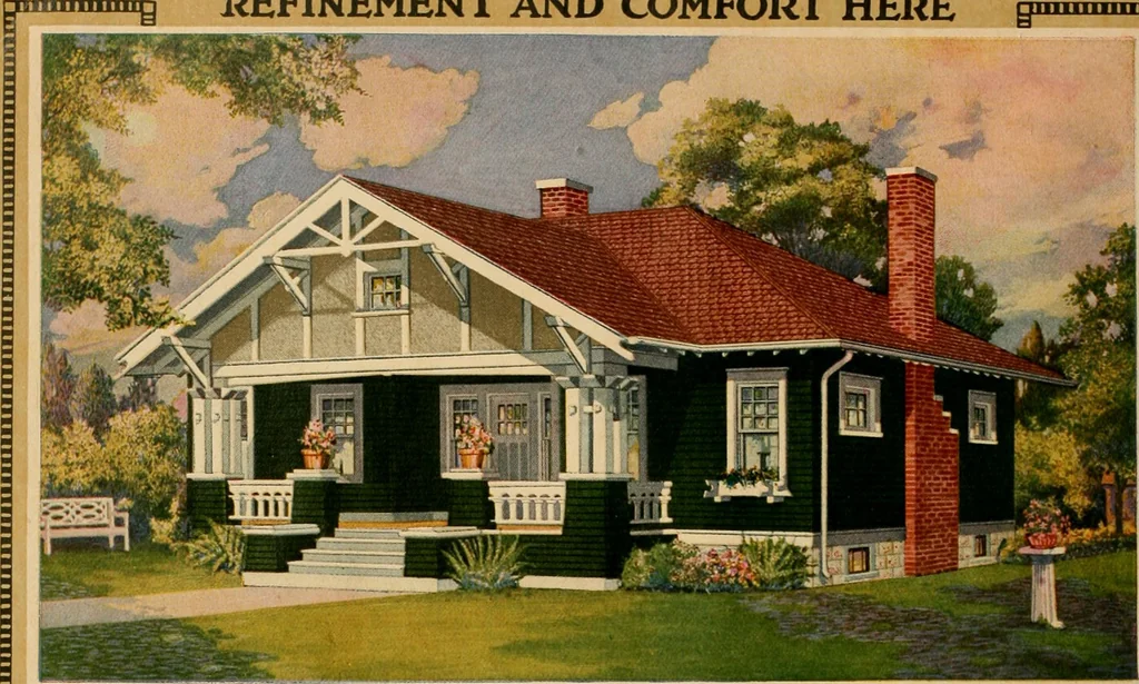 An illustration from Honor bilt modern homes., 1921, leaf 59