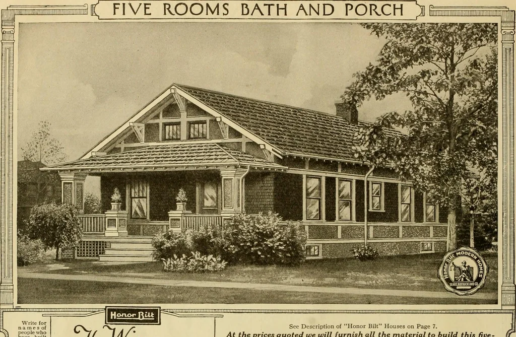 An illustration from Honor bilt modern homes., 1921, leaf 63