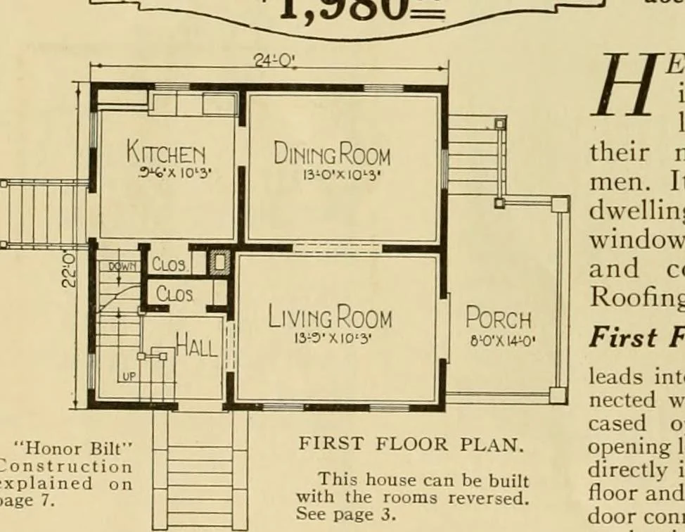 An illustration from Honor bilt modern homes., 1921, leaf 67