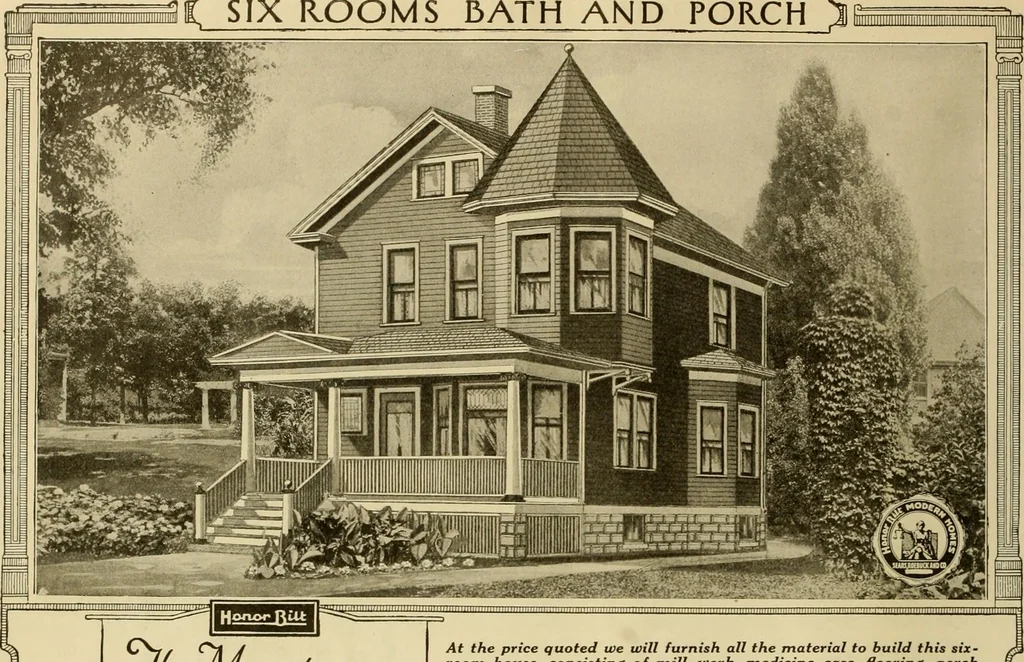 An illustration from Honor bilt modern homes., 1921, leaf 69