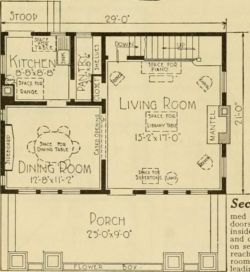 An illustration from Honor bilt modern homes., 1921, leaf 71