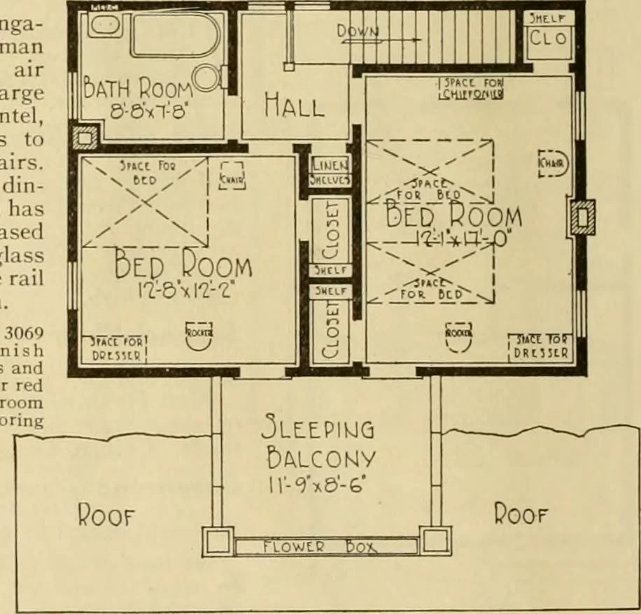 An illustration from Honor bilt modern homes., 1921, leaf 71
