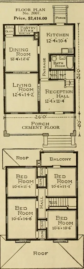 An illustration from Honor bilt modern homes., 1921, leaf 73
