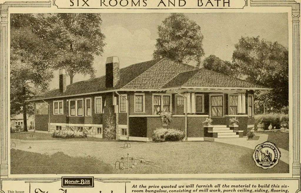 An illustration from Honor bilt modern homes., 1921, leaf 75