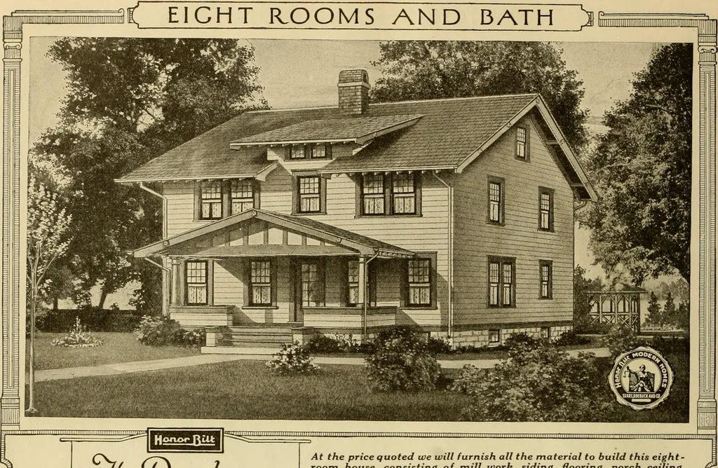 An illustration from Honor bilt modern homes., 1921, leaf 77