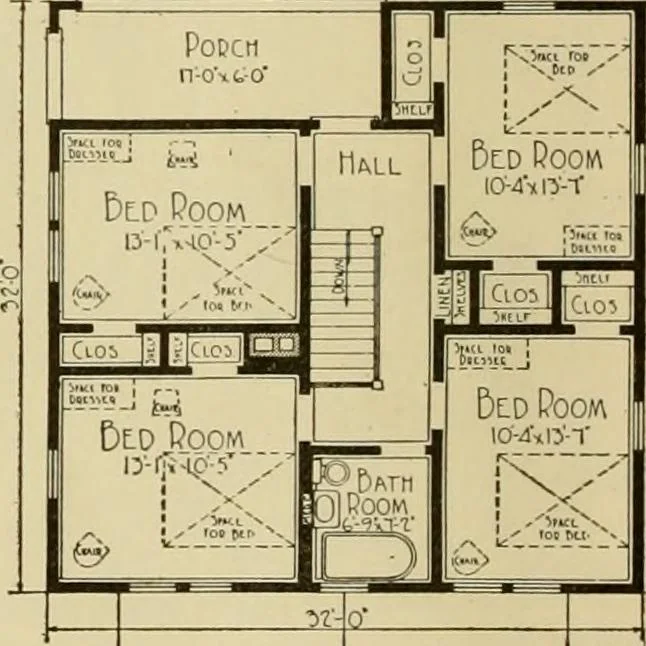 An illustration from Honor bilt modern homes., 1921, leaf 77