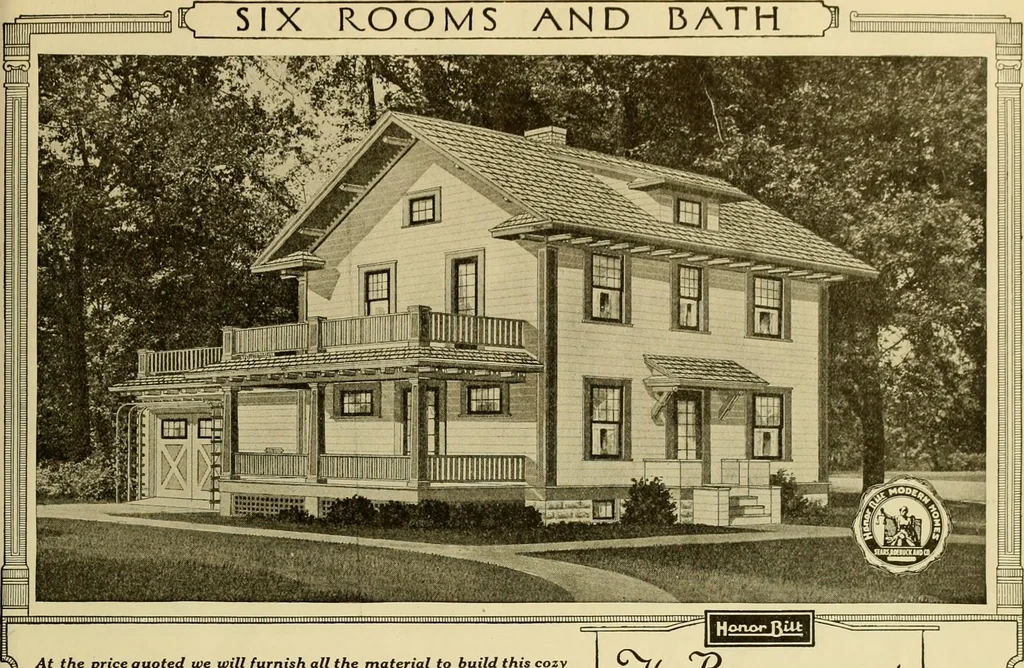 An illustration from Honor bilt modern homes., 1921, leaf 78