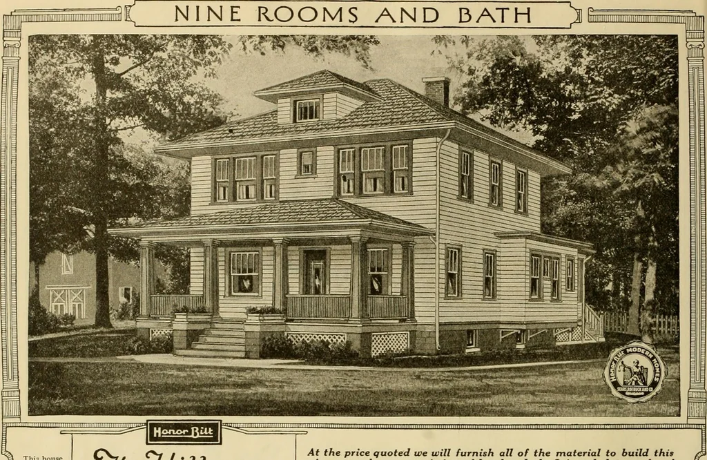 An illustration from Honor bilt modern homes., 1921, leaf 81