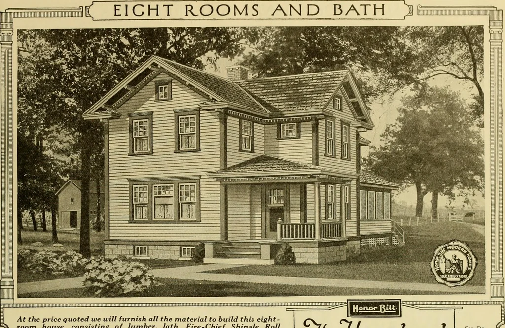 An illustration from Honor bilt modern homes., 1921, leaf 82