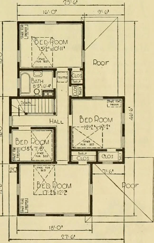 An illustration from Honor bilt modern homes., 1921, leaf 82