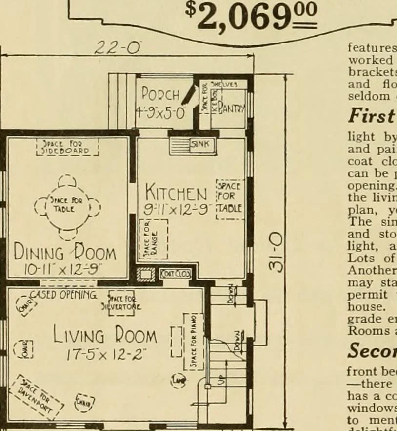 An illustration from Honor bilt modern homes., 1921, leaf 85