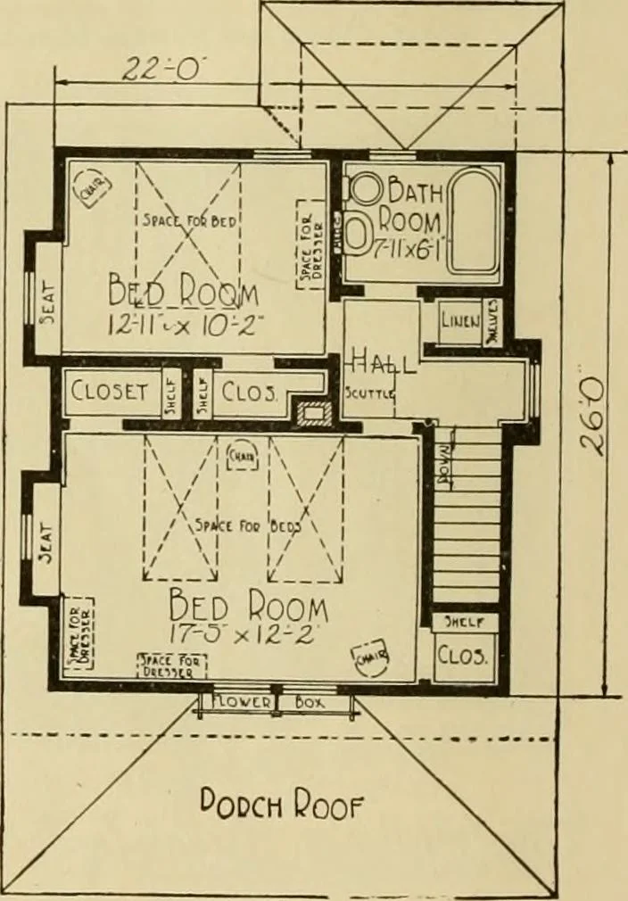 An illustration from Honor bilt modern homes., 1921, leaf 85