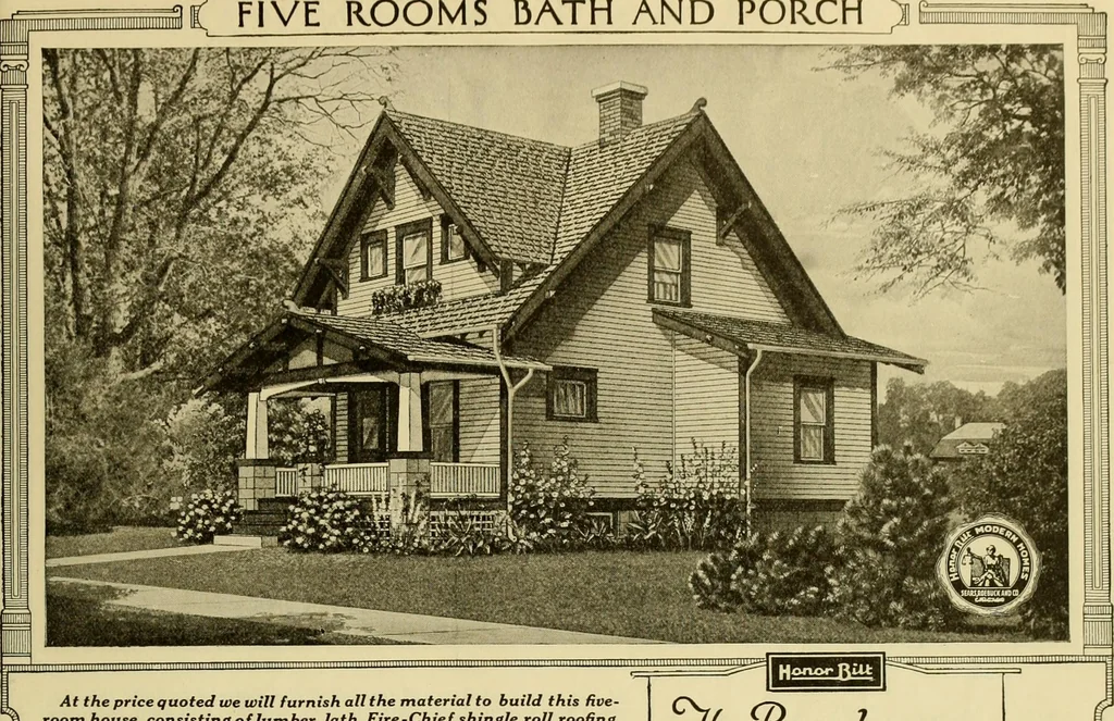 An illustration from Honor bilt modern homes., 1921, leaf 86