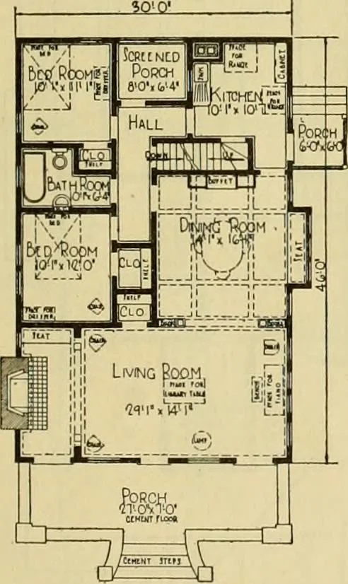 An illustration from Honor bilt modern homes., 1921, leaf 88