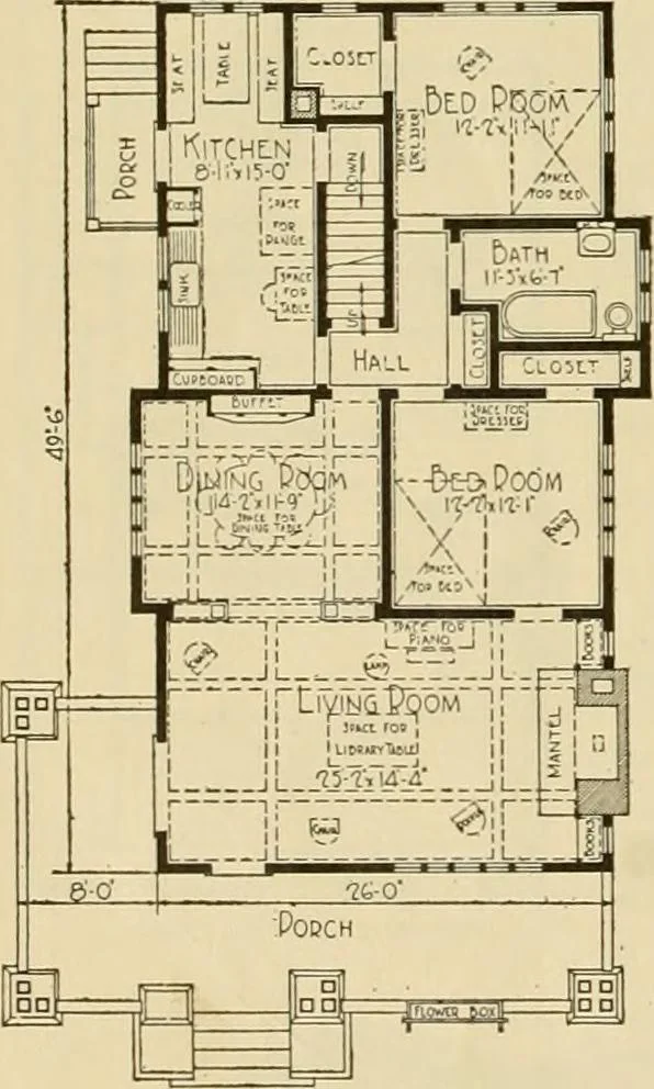 An illustration from Honor bilt modern homes., 1921, leaf 89