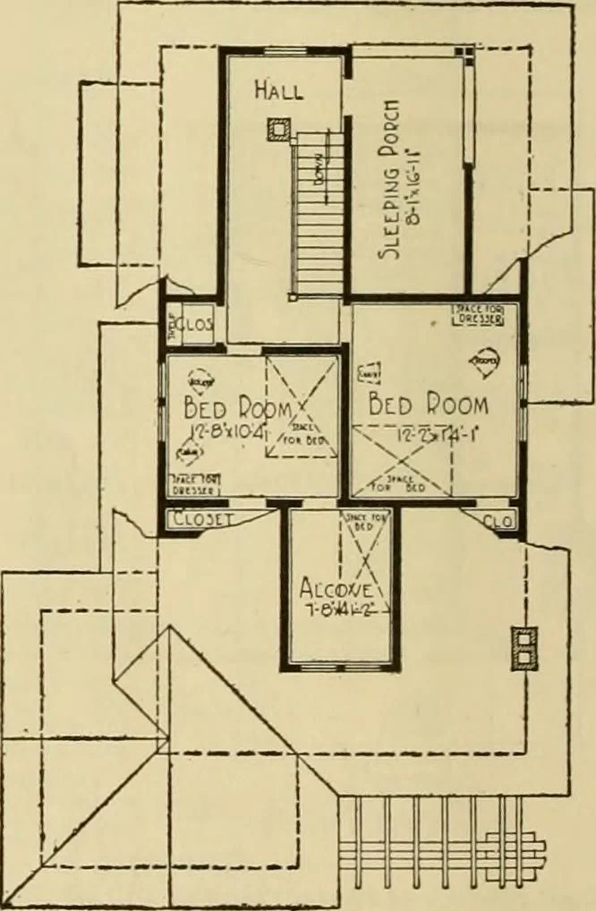 An illustration from Honor bilt modern homes., 1921, leaf 89