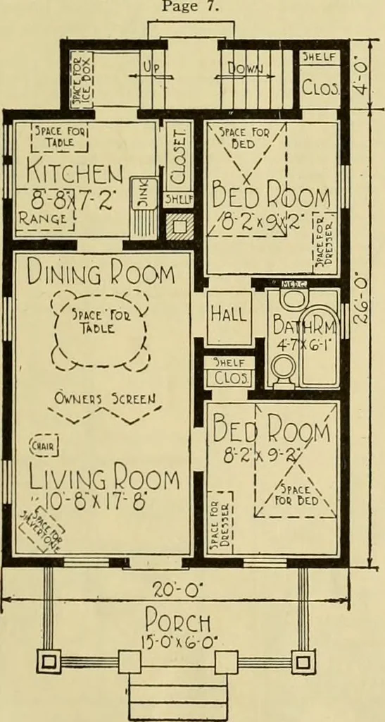 An illustration from Honor bilt modern homes., 1921, leaf 90