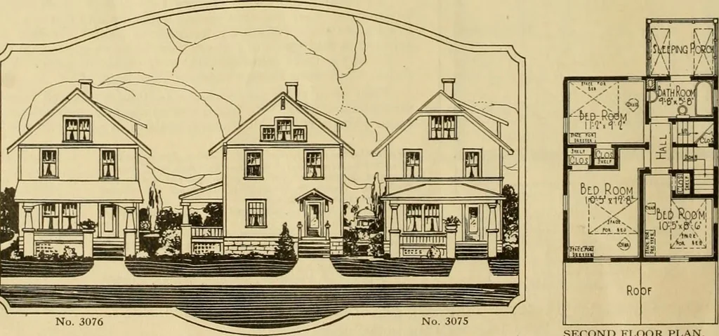 An illustration from Honor bilt modern homes., 1921, leaf 91