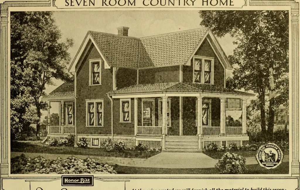 An illustration from Honor bilt modern homes., 1921, leaf 92