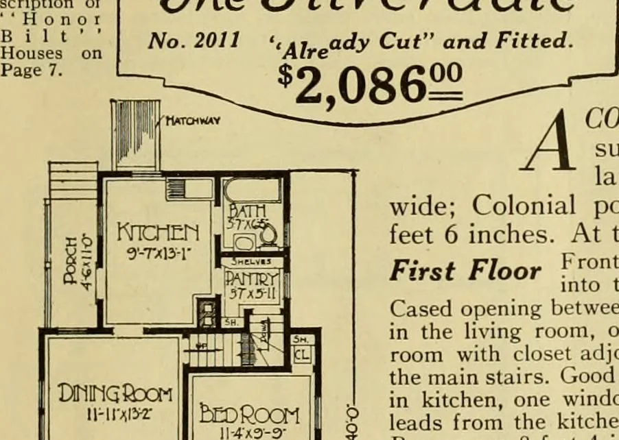 An illustration from Honor bilt modern homes., 1921, leaf 92