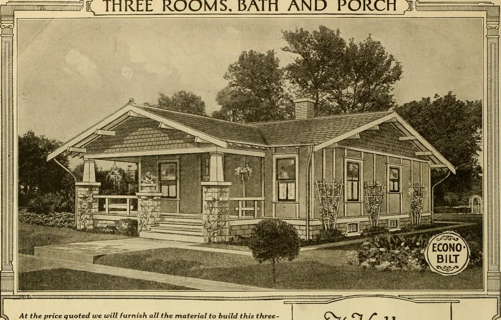 An illustration from Honor bilt modern homes., 1921, leaf 95