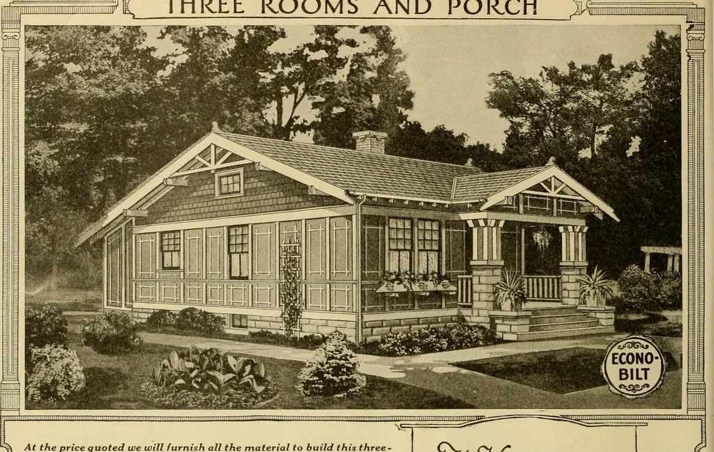 An illustration from Honor bilt modern homes., 1921, leaf 97