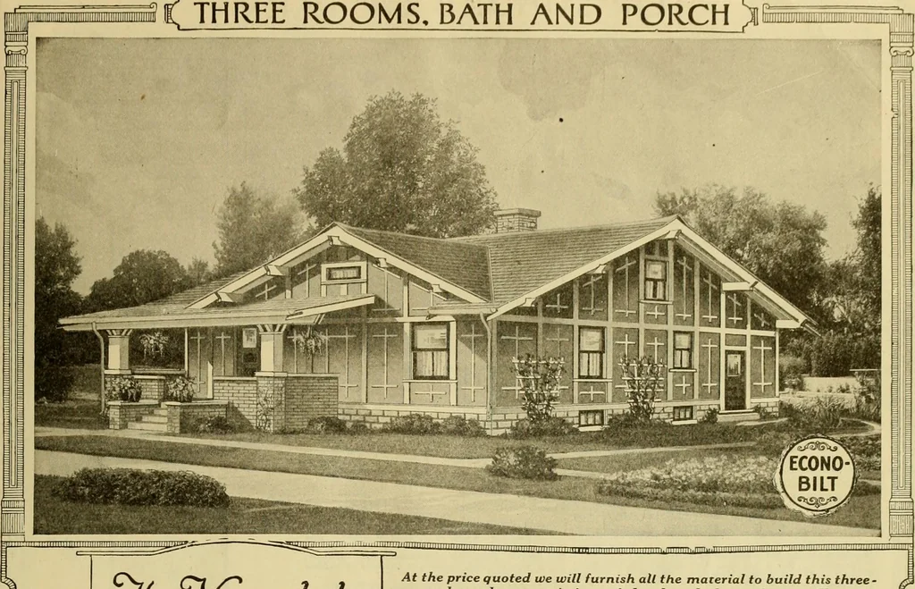 An illustration from Honor bilt modern homes., 1921, leaf 98