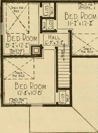 An illustration from Honor bilt modern homes., 1921, leaf 99