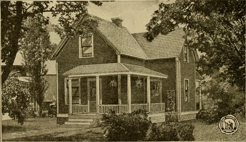 An illustration from Honor bilt modern homes., 1921, leaf 99
