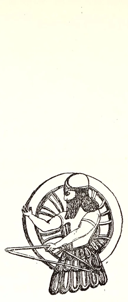 An illustration from Horns of honour, and other studies in the by-ways of archaeology, 1900, leaf 14