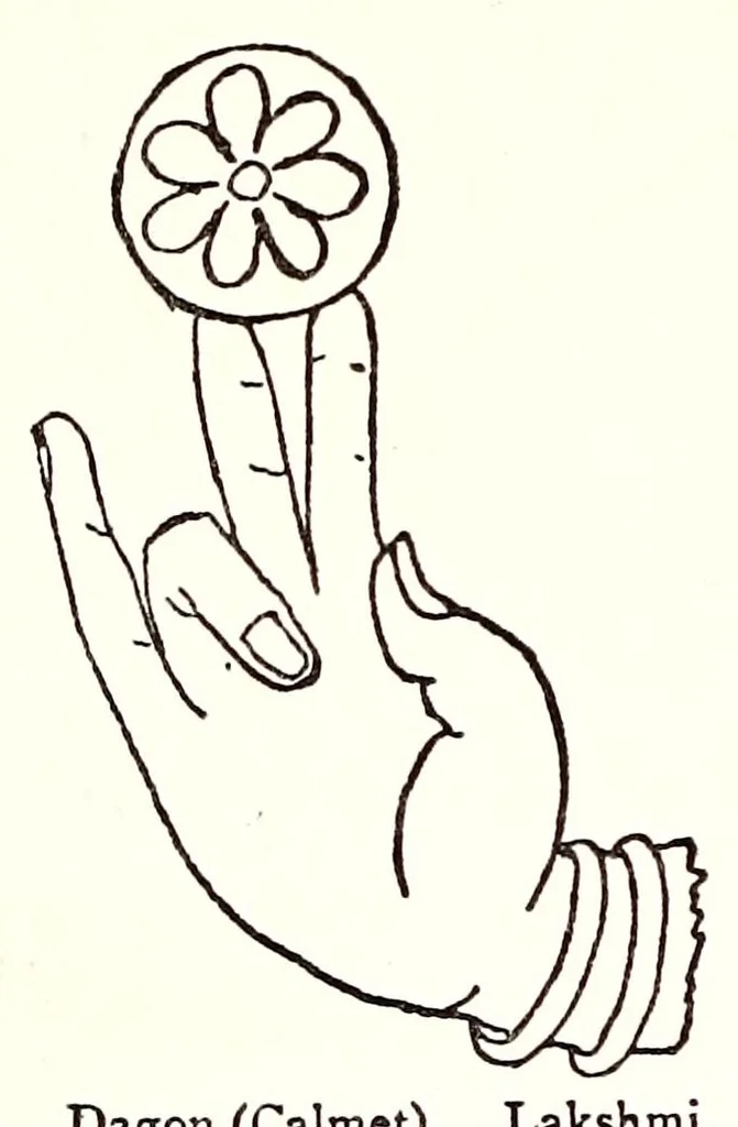 An illustration from Horns of honour, and other studies in the by-ways of archaeology, 1900, leaf 172