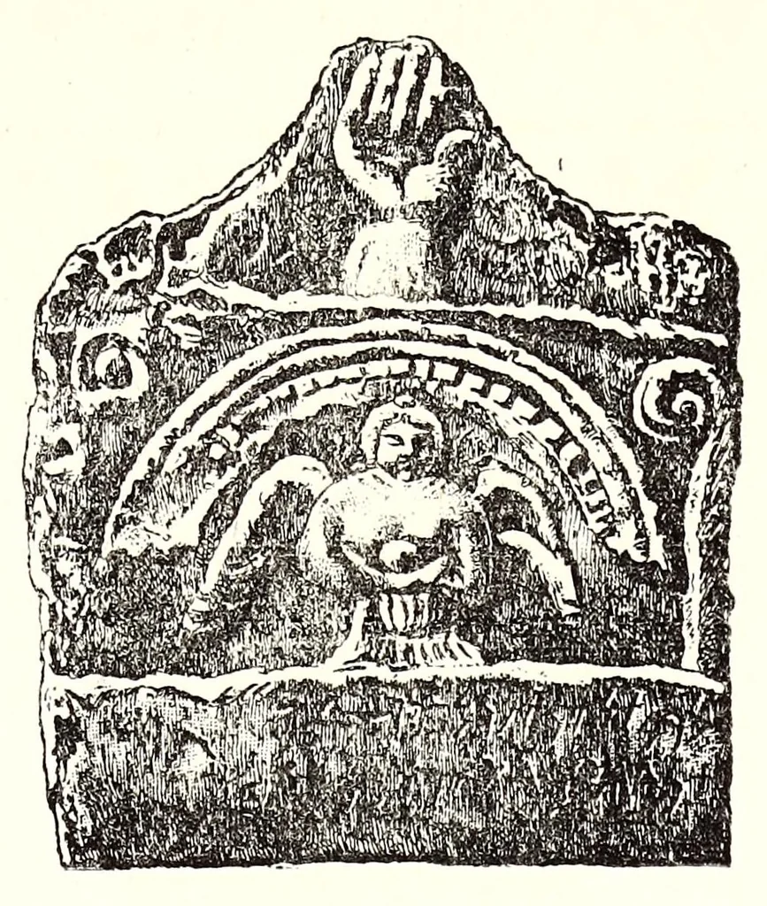An illustration from Horns of honour, and other studies in the by-ways of archaeology, 1900, leaf 185