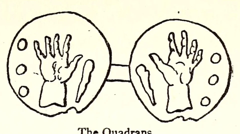 An illustration from Horns of honour, and other studies in the by-ways of archaeology, 1900, leaf 189