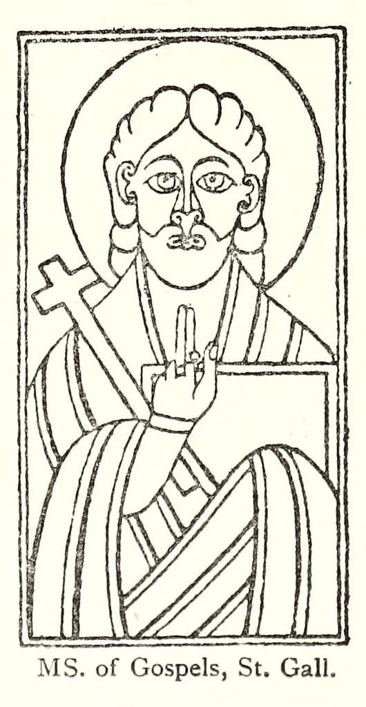 An illustration from Horns of honour, and other studies in the by-ways of archaeology, 1900, leaf 223