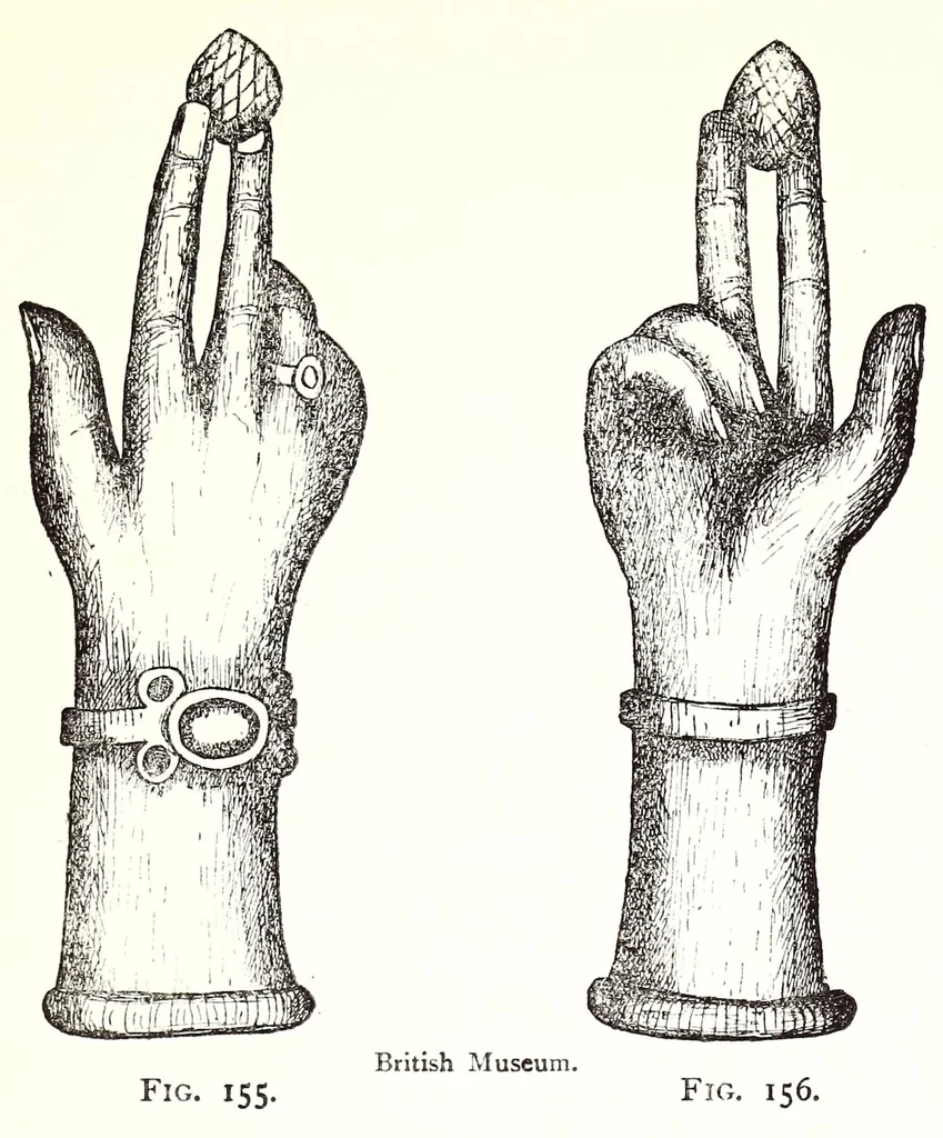 An illustration from Horns of honour, and other studies in the by-ways of archaeology, 1900, leaf 285